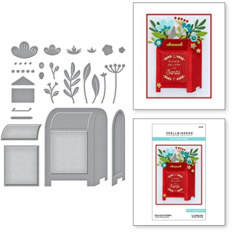 Spellbinders Etched Dies - Parcel & Post Mailbox