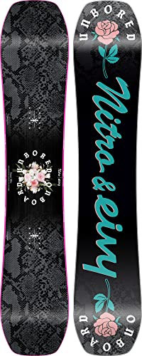 Nitro Snowboards Damen OPTISYM WMS EIVYBrd ´23, Freestyleboard, Asym Twin, Cam-Out Camber, Urban