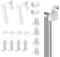 2 Sets Roller Blind Spares 17mm Roller Blind Fittings Repair Fitting Kit Plastic Roller Blind Repair Kit Curtain Roller Accessories for Curtain Rods Roller Blind Brackets