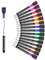 maxtek Whiteboard Stifte, Magnetische, Trocken Abwischbare Marker, Whiteboard Marker mit Feiner Spitze, Folienstift Abwischbar Geruchsarmer Erase Marker mit Radiergummi (8 Farben, 16 Stück)