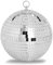 Spiegel Disco Ball 20cm Christbaumkugeln Spiegelkugel für Lichteffekte,Hängendes Disco-Licht,Leichte Spiegeldekoration für Decke,Party Deko,Mottoparty