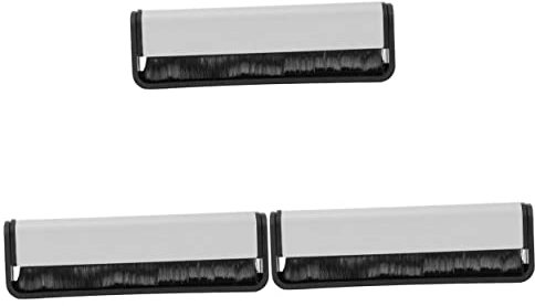 Mikikit 3pcs Clean Brush CD Cleaner Brush for Record Player for Dry Cleaning Vinyl for Vinyl Record