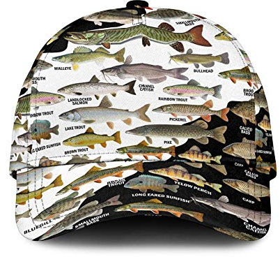 942 Love Fish Zander Seeforelle 3D Gedruckt Herren Damen Distressed Basecap Leicht Baseball Kappen Verstellbar Baseballmütze Outdoor Hut Für Angeln Sport Wander