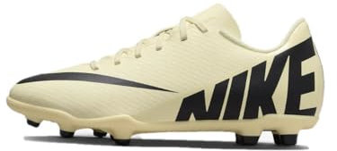 Nike Unisex Kinder Jr Vapor 15 Club Fg/Mg Fußballschuh, Lemonade Black, 37.5 EU