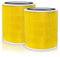 Core 400S Pet Allergy Replacement Filter Compatible with LEVOIT Core 400S, Core 400,H13 3-in-1 Filter, Activated Carbon Filtration, Compared to Part# Core 400S-RF-PA, 2 Pack, Yellow