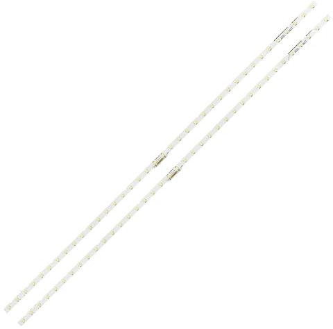 NIBOTT Barres de rangée de LED for téléviseur, 2 pièces, adaptées for Samsung UA49NU7100 UA49NU7100K UA49NU7100R UA49NU7100S UE49NU7105 UE49NU7025 UE49NU6025