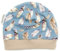 Kleine Könige Mütze Baby Mädchen Beanie · Modell Boho Federn lila, beige · Ökotex 100 Zertifiziert · Größe 98/104