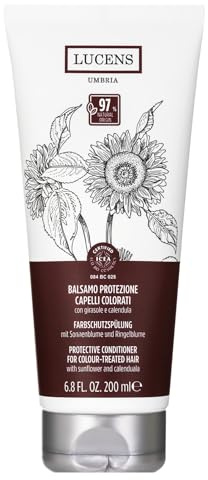 Lucens - Conditioner zum Schutz von gefärbtem Haar, speziell für die Pflege und Schönheit von gefärbtem Haar, 200 ml