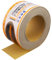 Shineboc 12m x 70mm Hook and Loop Sandpaper Roll, Aluminium Oxide Abrasive Sanding Paper for Sanding, Polishing and Rust Removal, 120 Grit