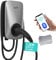 FOXESS Wallbox Typ 2 7.3kW 32A Smart App Steuerung CE und TÜV Zertifiziert WiFi Bluetooth RFID und OCPP kompatibel Silber