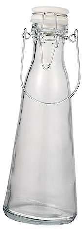 OFFSCH 2piezas Botellas Extra Gruesas De Bebida Transparentes Fiables Para Leche Agua Diseño Simple Práctico