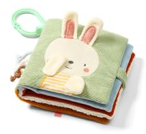 Sensorbuch weich für Babys Nature Babyono