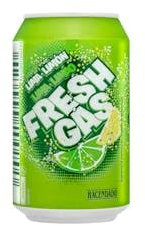 Refresco lima limón Hacendado fresh gas Lata 330 ml Pack 2