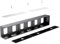 Space Saving Desk Mount For Laptops And Keyboards Ergonomic Vertical Storage Rack With Secure Screw Fixation Holder Under Desk Laptop Mount