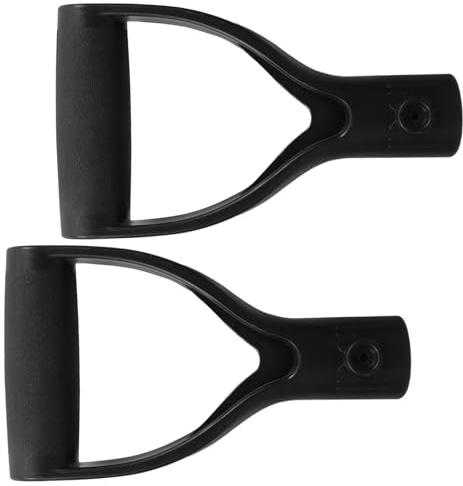 UPKOCH 2stücke Gartenschaufelstiel Und Campingschaufelstiel Kompatibel Mit Gartengerät Und Schneeschaufeln Für Schneeräumung Und Gartenarbeit Ersatzstiele Aus Robustem Material Einfach Zu