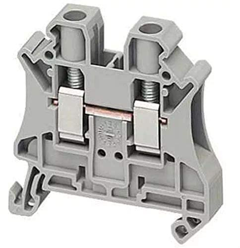 Schneider NSYTRV62 Linergy Klemmleiste zur Durchl., 6mm², 41A, 1 Ebene, 1x1, Schraube, grau