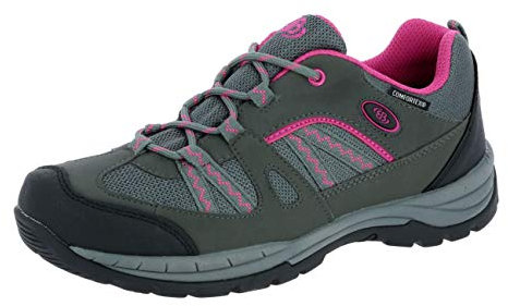 Brütting Fresno Damen Trekking- & Wanderhalbschuhe, Anthrazit/ Pink, 42 EU
