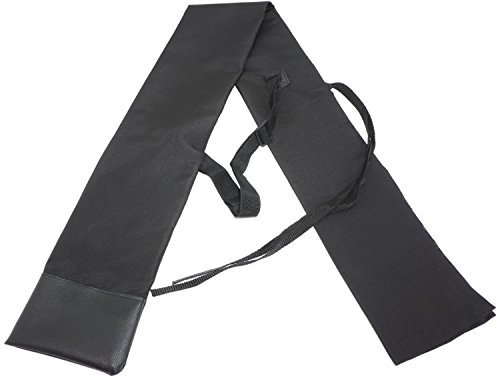 Schwert-Tragetasche mit Gurt, Samurai-Schwert Katana Bokken, große Größe, Tragetasche (Lederboden mit Rückengurt)