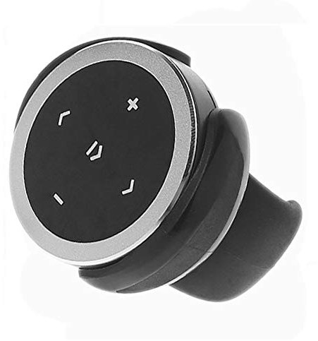 PolarLander Voiture sans Fil Bluetooth Télécommande Téléphone Kit De Voiture Volant Télécommande Récepteur CR2032 Batterie pour iOS Android