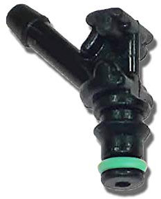 Connecteur 1 voie -Adaptable PSA 1574.HL - Retour carburant injecteurs compatible avec Siemens