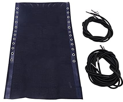 EKDJKK Stuhl-Ersatzstoff, Anti-Schwerkraft-Loungesessel, Tuch mit Seilen, Stuhlzubehör, Bungee, elastisch, Terrassen-Liegestuhl (blau)