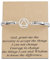 BNQL AA Nüchternheit Erholung Geschenke Armband Gelassenheit Gebet Alkoholiker Anonyme Geschenke Schmuck Gott Gelassenheit Mut Weisheit Armband, 2.4 inches, Edelstahl
