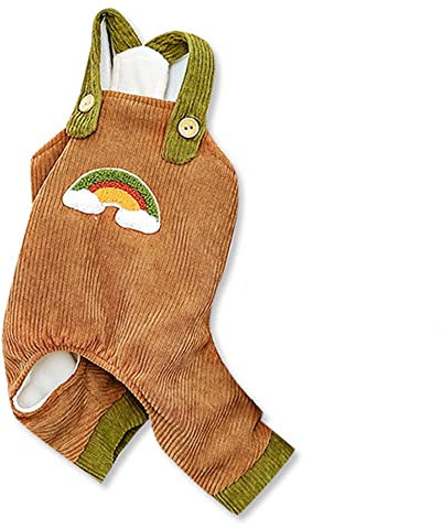 LtuzPet Hunde-Overall, Kostüme, Hundebekleidung, Katzen, Haustier-Overall, Kleidung für kleine, mittelgroße Hunde, Winter, warme Haustierkleidung