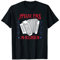 Accordéon T-Shirt Noir Classique Unisex Adulte Music Lovers Manche Courte Coupe Classique