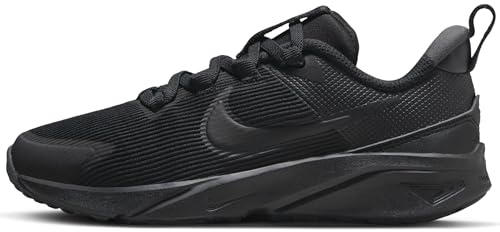 Nike Star Runner 4 NN (PS) Sneaker, Black/Black-Black-Anthracite, 31.5 EU