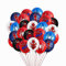 30 Stück Latexballon Bedruckte, Luftballons für Kinder Geburtstag Dekoration, Luftballons Geburtstags Party Dekorationen, für Kinder Geburtstagsfeier, Mottoparty, Karneval Zubehör