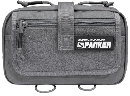 EXCELLENT ELITE SPANKER EMT Taktische Molle Medical Pouch IFAK Tasche Survival Utility Pouch Erste Hilfe Tasche（Gry）