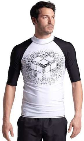 arena T-Shirt Anti UV à Manches Courtes Graphic pour Hommes