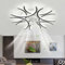 Dfiacn Diseño Ventilador Techo Con Luz Y Mando A Distancia Regulable Reversibile 6 Velocidades Lampara Ventilador Con Función De Memoria Dormitorio Silencioso Lampara Ventilador Salon