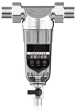 SystèMe De Filtre à Eau Sous L'éVier, Filtre à eau de préfiltre de lavage à contre-courant de purificateur d'eau de 5000L/H, maille d'acier inoxydable de système de purificateur de préfiltre Central d