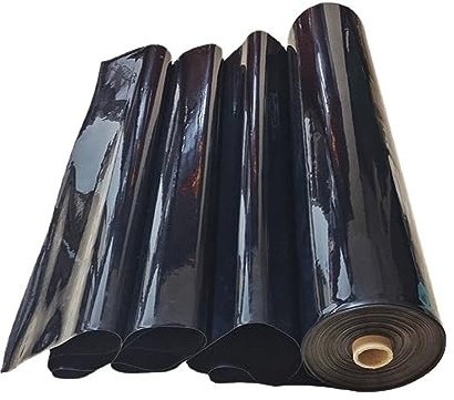 Revestimiento para estanques de 1x1m, 2x2m, 3x3m, Caucho HDPE, revestimientos Flexibles para lechos de estanques de Peces, Membrana para Piscinas, Ideal para Piscinas de Peces Koi, Fuentes y Arroyos
