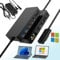 Surface Triple Display Dock - 12 in 1 Pro Docking Station with Dual 4K HDMI+VGA for Surface Pro 10/9/8/X/7/6/5/4/3, Laptop go/6/5/4/3/2/1, Book 3/2/1 and Power Supply
