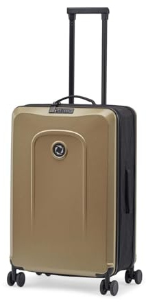 Senz Foldaway by Check in Trolley Champagne Brown One Size Unisex, Champagnerfarben (Champagne Brown), Talla única, Lässig
