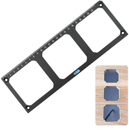 Hole Template for Socket Box,Woodworking Socket Box Hole Jig | Slotted Box For Cabinet Socket With Bubble Leveler | Hole Opener for Socket