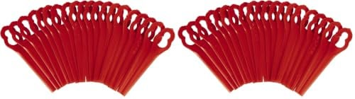 Original Einhell Ersatzmesser-Set (Rasentrimmer-Zubehör, 20x Kunststoff-Messer, für Akku-Rasentrimmer GE-CT 18 Li, GC-CT 18/24 Li, GC-CT 18/24 Li P, Schnittbreite 24 cm)