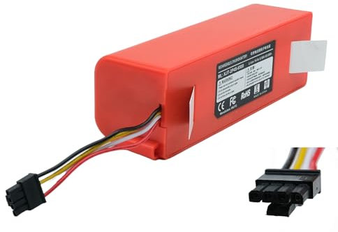EFASO Batería de 6700 mAh para robot aspirador Xiaomi Roborock S5, S5 Max, S50, S6, S6 MaxV, S7, Q7 Max V Ultra Pure, Q5 Q5 Max Q5 Pro, Mijia 1ª y 2ª generación