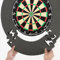 LN COZY CORNER Dart Board Surround Ring, Durable PU Dartboard Surround, Dart Backboard Ring Compatible with Standard Size Dart Boards