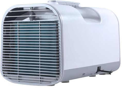 Aire acondicionado portátil, deshumidificador de aire acondicionado de enfriamiento rápido, 5100BTU ac 600W, consumo de energía, mini aire acondicionado portátil para carpa, camper, coche