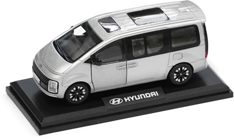 Hyundai CGG70AZ110SL Modellauto Staria Lounge Miniatur, Shimmering Silver, Maßstab 1:38