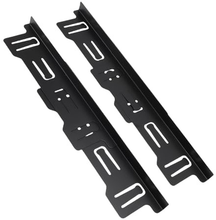 Walfront Couvercle de Cuisinière en Acier Inoxydable, Réglable de 35 à 70 Cm, Remplisseur d'espace de Cuisine, Design Moderne pour Cuisinière à Gaz et Comptoir (BLACK)