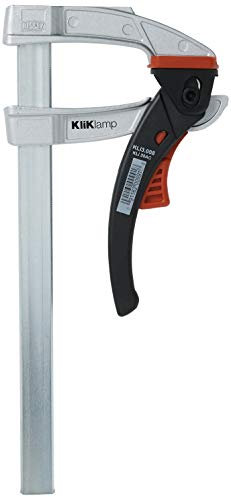 BESSEY LC12 - Morsetto a leva ad azione rapida, 30,5 cm, ad azione rapida, morsetti resistenti per saldatura e lavorazione del legno, resistente alle vibrazioni, grado professionale per fai da te e