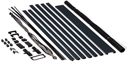 hecht international 101100107-VH MASTER SLIM+ Fliegengittertür, anthrazit, 100x210 cm