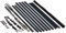 hecht international 101100107-VH MASTER SLIM+ Fliegengittertür, anthrazit, 100x210 cm