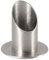 Fritz Cox® Kerzenständer aus Metall I 4 cm ø I Handgearbeitet I Kerzenhalter für Taufkerze, Kommunionkerze, Tafelkerze, Traukerze, UVM. I Metall Silber