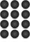 Lot de 12 pieds en caoutchouc de silicone avec adhésif Compatible avec Dell, Asus, Lenovo, HP Ordinateur portable, housse d'ordinateur, rehausseur de clavier, pieds d'appareils électroménagers