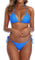 SHERRYLO Tanga-Bikini, Badeanzug für Damen, schwarz, brasilianischer String-Bikinis, Badeanzug, Triangel-Top, Badeanzüge, Blau, S